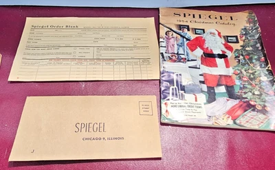 Vintage 1954 Spiegel Christmas  Catalog Pedal Car Train Noma Shiny brite Toys — 第 1/4 张图片