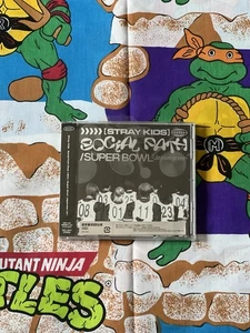 STRAY KIDS Social path FeatUSA Super Bowl Japanese ver. CD From JAPAN Seal Tear - Picture 1 of 6