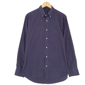 GANT Men Shirt Tech Prep Check Cotton Rh9 Size M - Picture 1 of 8