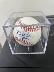 Fergie Jenkins Signed Auto OMLB Baseball Inscribed HOF 91 JSA COA Cubs - Picture 1 of 4