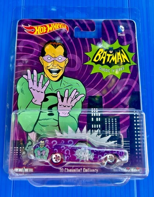 2014 Hot Wheels Premium Car Culture  Batman '70 Chevelle Delivery Real Riders - Image 1 of 4