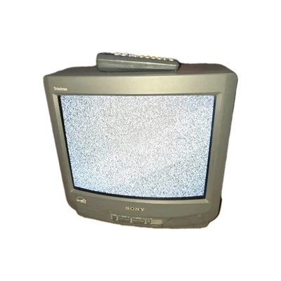 Sony 13" KV-13M42 Trinitron Color CRT TV with Remote - Image 1 of 3