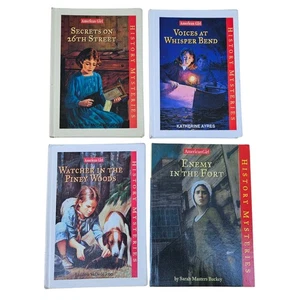 American Girl History Mysteries 4 Book Lot HC Historical Fiction Ex-Library - Bild 1 von 24