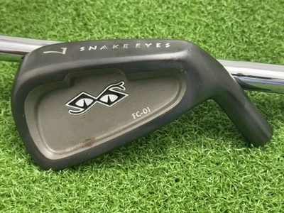 Club de golf Snake Eyes FC-01 Gunmetal (7) HIERRO *solo cabeza* usado para diestros Foto 1 de 4