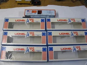 Lionel Spirit of 76 Six Box Car Boxes - Picture 1 of 3