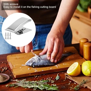 Fish Cleansing Fillet Clamps Fish Tail Clip Board Fish Cleaning BoardS AS - Picture 1 of 24
