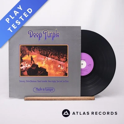 Deep Purple Made In Europe A-1 B-1 Gatefold LP Album Vinyl Record - VG+/EX - Image 1 of 4