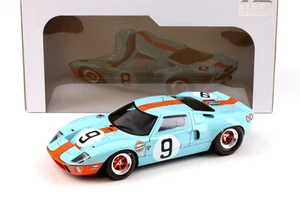 1:18 Solido Ford GT40 Winner 24h Le Mans 1968 #9 Rodriguez, Bianchi Gulf blue - Bild 1 von 5
