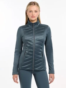 Chaqueta LeMieux Dynamique para mujer - Gasolina | Cremallera bidireccional, forro cálido, frente satinado - Imagen 1 de 10