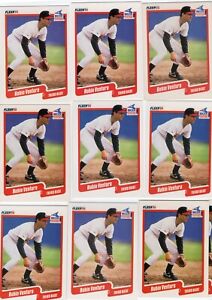 (10X) ROBIN VENTURA ROOKIE CARDS 1990 Fleer #550 - Chicago White Sox