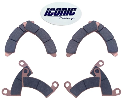 Pastillas de freno delanteras traseras sinterizadas para Polaris RZR Pro R/Turbo R/Pro S/XP 4 Turbo S Foto 1 de 4