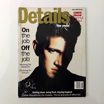 Details May 1991 Mag Chris Isaak Sean Young Harlem Ed McCabe Wild Palms Fashion - Image 1 of 4