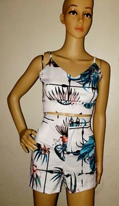 Women shorts suits 2 pcs set - Picture 1 of 5