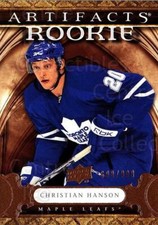 2009-10 UD Artifacts #196 Christian Hanson