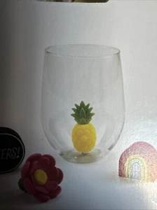 HALLMARK CHARMERS GLASS BASE 4 INCHES HOLDS 17 OZS NEW - Picture 1 of 7