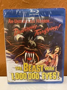 THE BEAST WITH 1,000,000 EYES! (1955) BLU-RAY SCORPION EXCLUSIVE NEW SEALED RARE - Picture 1 of 11