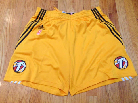 ADIDAS AUTHENTIC WNBA TULSA SHOCK REVOLUTION 30 GAME SHORTS SIZE XL nba Cover