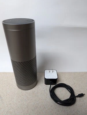 Amazon Echo Plus 1st Generation with built-in Zigbee Hub w. Charger - Image 1 of 4