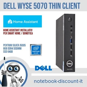 Dell Wyse 5070 HOME ASSISTANT ver. 2024.2 Smart per Controllo Domotica PENTIUM - Imagen 1 de 1