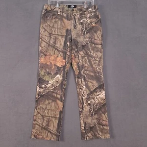Mossy Oak Pants Mens Small Camouflage Break Up Country Stretch Hunting Outdoor - Picture 1 of 15