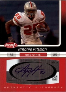 Autógrafos Aspire #14 2007 Antonio Pittman automático - casi nuevo-como nuevo - Imagen 1 de 2