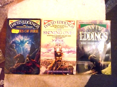 David Eddings The Tamuli Trilogy complete 3 fantasy paperback books - image 1 of 4