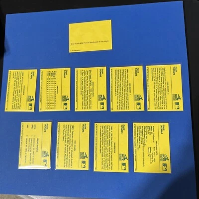 🔥1991 STAR CO. DIAMOND FRANK THOMAS SET ONLY 400 SETS W/Promo💥Ebay POP 1 - Image 1 of 4