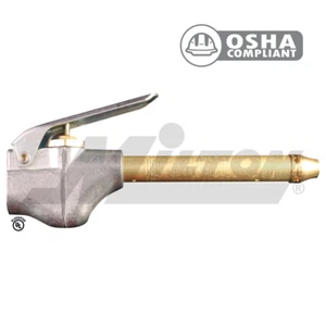 Pistola de soplo de seguridad Milton® 131 y 4" Ext, 1/4" NPT, 150 PSI, 5,5 SCFM @ 100 PSI - Imagen 1 de 3