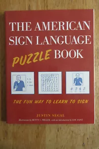 The american sign language puzzle book, the fun way to learn to sign SEGAL - Bild 1 von 5