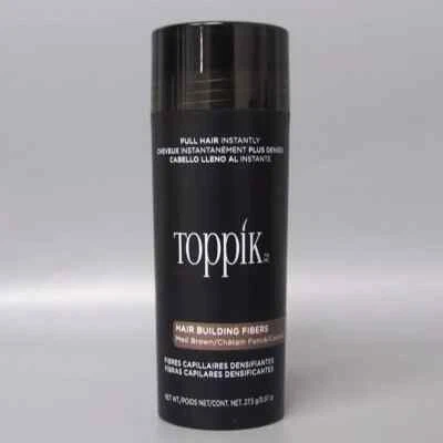 Toppik Medium Brown, Large Size 27.5gr / .97oz NEW ! FRESH AUTHENTIC !!! - Image 1 of 4