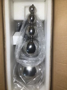 IM INNERMOST BUBBLE STEVE JONES CHROME SILVER CEILING FIXTURE PENDANT SWAG LIGHT - Picture 1 of 4