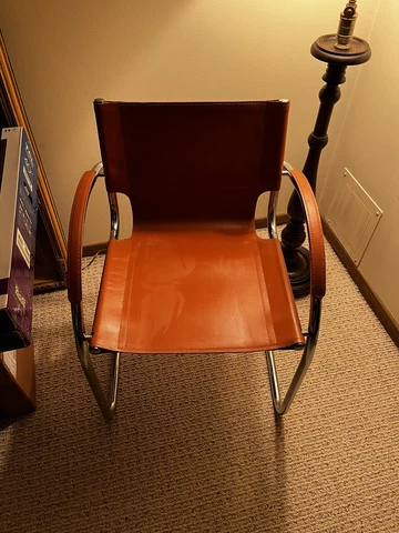 mid century modern dining chairs set of 4!! Beautiful color Cover