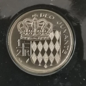1/2 FRANC 1975 FDC MONACO / SIEGEL UND AUS DER SCHATULLE - Bild 1 von 3