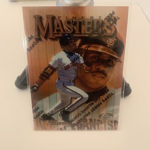 1997 Topps Finest BARRY BONDS Masters #1