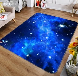 3D Blue Starry Sky 898 Non Slip Rug Mat Room Mat Quality Elegant Photo Carpet US - Picture 1 of 4
