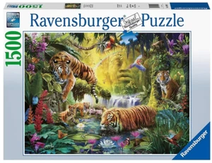 NEW Ravensburger Jigsaw Puzzle 1500 Pieces 16005 Tranquil Tigers - Imagen 1 de 2