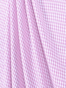 60" Wide 1/8" Colorful Gingham Checkered Poly Cotton Fabric by The Yard - Picture 1 of 92