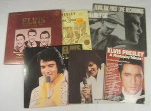 5 ELVIS PRESLEY LP's -- Canadian Tribute, SUN YEARS, Hillbilly Cat + Bonus Items - Imagen 1 de 24