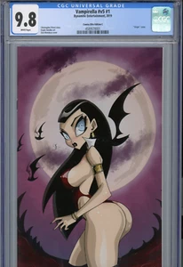 Vampirella #v5 #1 (2019) Dynamite CGC 9.8 White Mendoza Virgin Variant Cover C - Picture 1 of 3