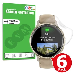 Screen Protector For Garmin Venu 3 TPU Hydrogel FILM - Clear - Picture 1 of 3
