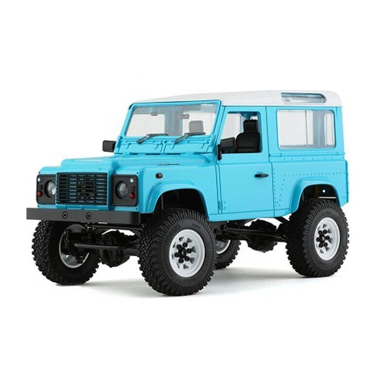 RC4WD 1/18 Gelande 2 RTR RC Crawler Truck w/Land Rover Defender D90 Body – Blue - Image 1 of 1