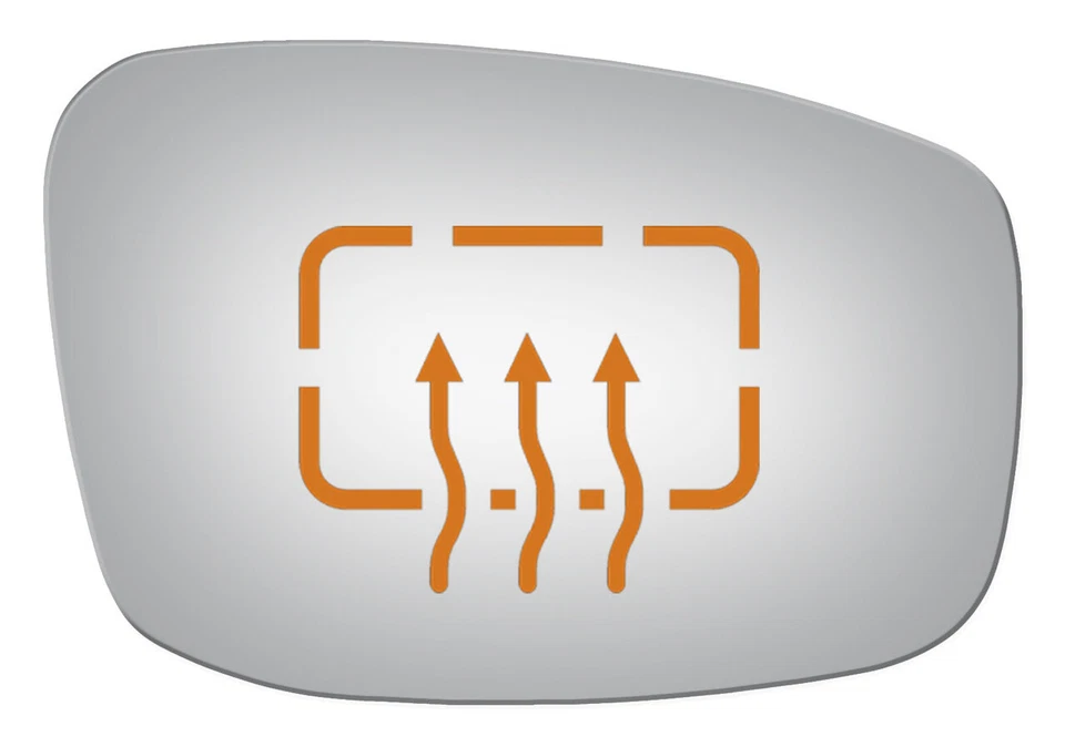 Nuevo espejo retrovisor derecho convexo para 11-12 Infiniti G25, G37, Q40, Q60 sin placa de respaldo Foto 1 de 3