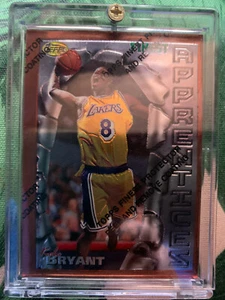 Kobe Bryant 1996 Finest Rookie card Rc #74 W/ Coating good condition HOF GOAT ! - Picture 1 of 3