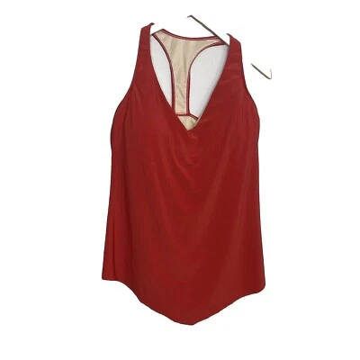 Top Tankini Magicsuit para mujer 14 Taylor espalda deportiva espalda cruzada arena coralina - Nuevo con etiquetas Foto 1 de 4