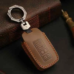 Leather Car Key Cover Keyring Shell Fob Case for Lexus NX IS RX ES GX LX LS UX - Picture 1 of 11