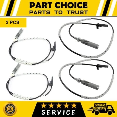 4X SENSOR DE VELOCIDAD DE RUEDA ABS DELANTERO Apto para BMW SERIES 1 Y 3 E81, E82, E87, E88 34526760424 Foto 1 de 4