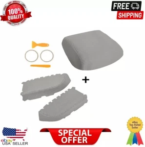 Center Console Cover Front Door Armrest Cover Kit Gray For Honda Pilot 2009-2015 - Picture 1 of 13