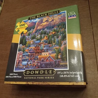 Rompecabezas de 1000 piezas marca Dowdle National Park Series The Black Hills NUEVO Foto 1 de 4