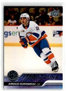 2023-24 Upper Deck Series 1 Young Guns Arnaud Durandeau #217 New York Islanders