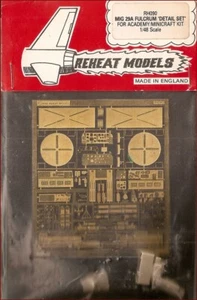 Aufwärmmodelle Fotoätzung MIG 29A Fulcrum Detail Set für Academy Maßstab 1/48 Kit - Bild 1 von 1